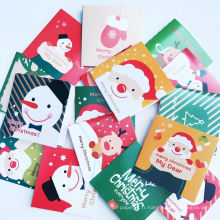 Cartes de Noël mini universelles de festival de Noël, cartes de voeux joyeuses Noël